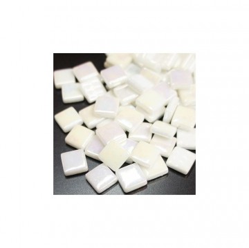 12x12mm wit parelmoer