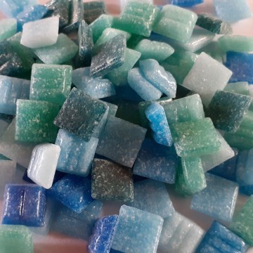 1x1 groen blauw aqua