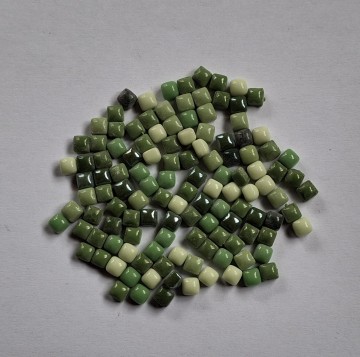 48x48mm groenmix glas 0