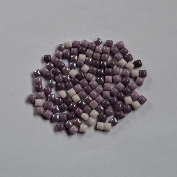 48x48mm paars rozemix 20