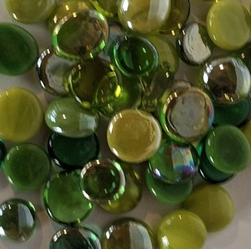 Glasnuggets groen mix a