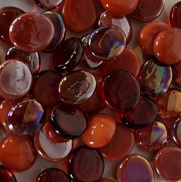 Glasnuggets rood mix