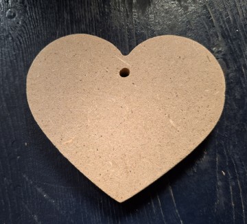 Hart hanger 9x7cm