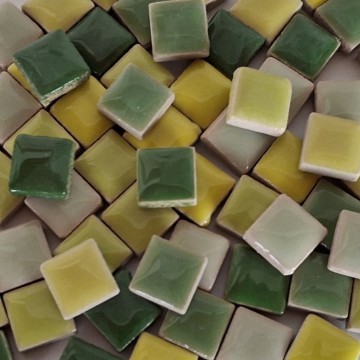 Keramisch 12x12mm groen