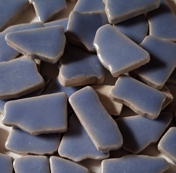 Licht blauw keramisch