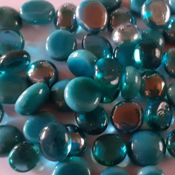 Mini nuggets aqua groen blauw