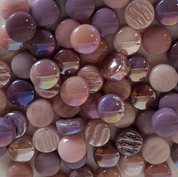 Optic drops paars roze mix