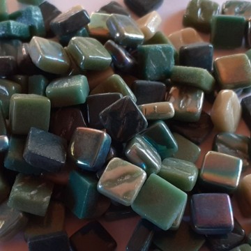 Ottoman donker groen