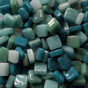 Ottoman groenblauwmix
