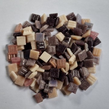 Paars roze1x1cm de luxe