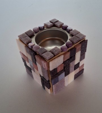 Voorbeeld waxinelichthouder